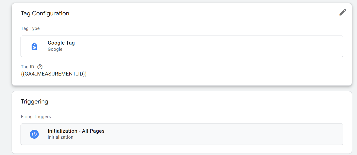 可通过设置全局变量来插入measurement id